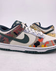 Nike Dunk Low "Sail Multi Camo" 2021 Used Size 8