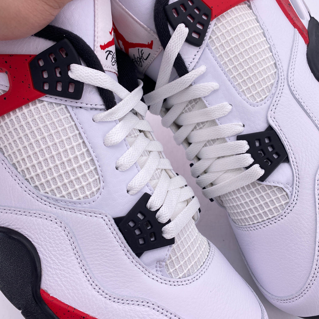 Air Jordan 4 Retro "Red Cement" 2023 New Size 13
