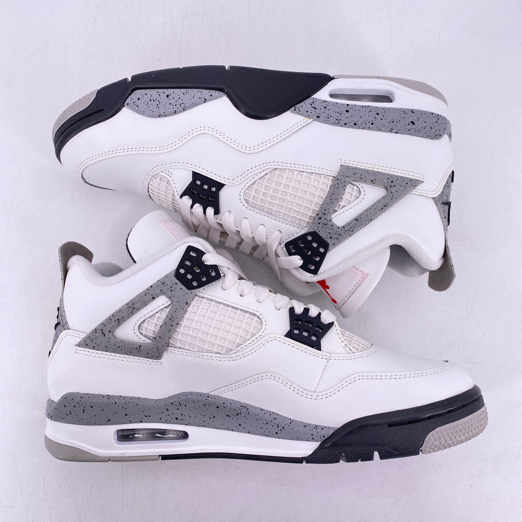 Air Jordan 4 Retro "White Cement" 2025 New Size 9