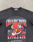 Kith T-Shirt "KITH & KIN CHAMPIONS" Black Used Size L