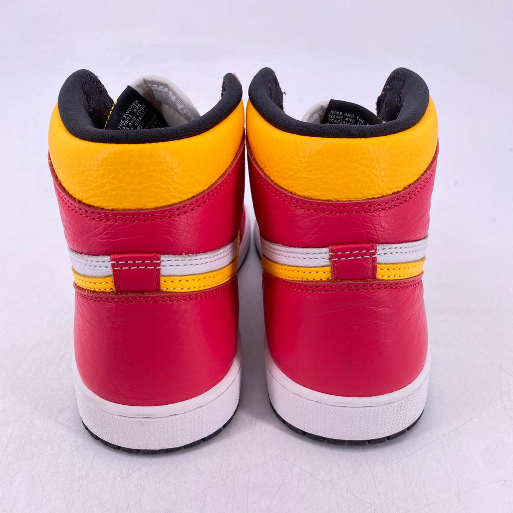 Air Jordan 1 Retro High OG "Fusion Red" 2021 Used Size 9.5
