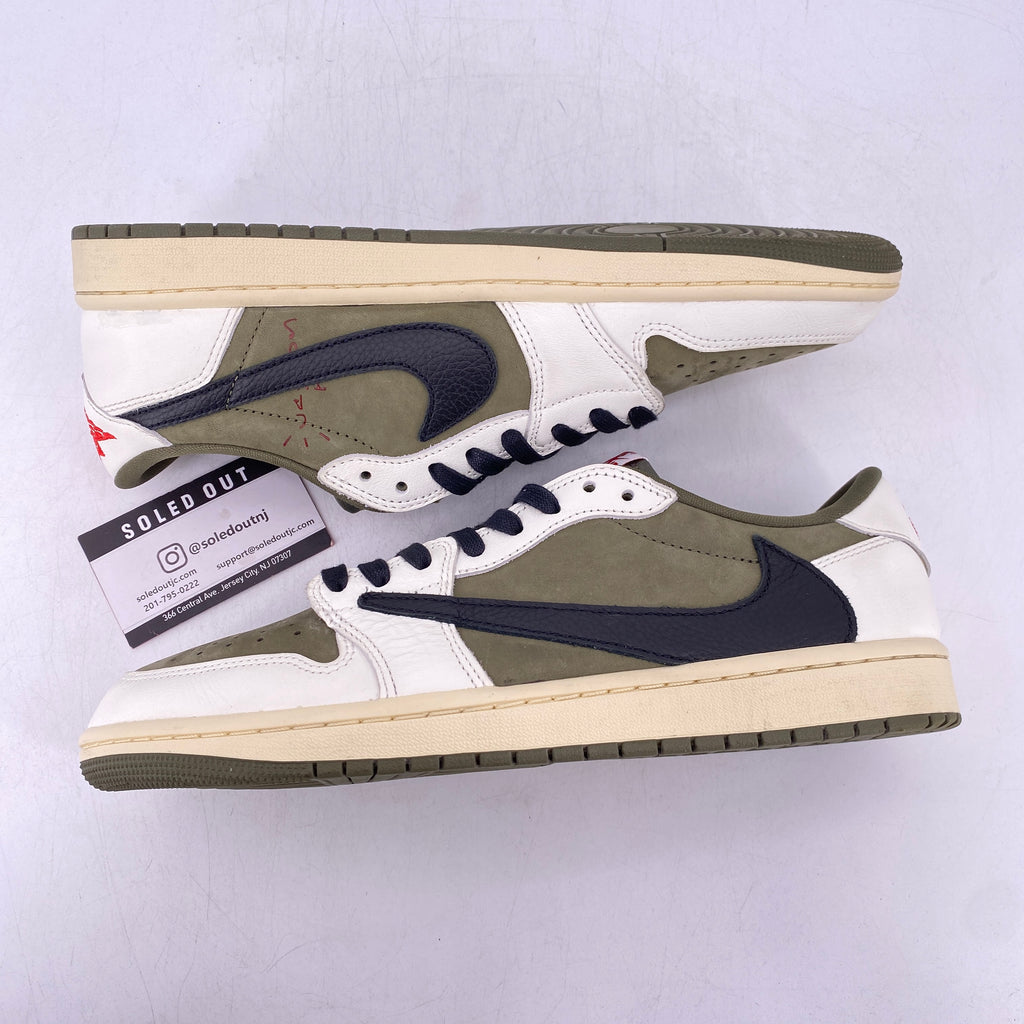 Air Jordan 1 Retro Low "Travis Scott Medium Olive" 2024 Used Size 10