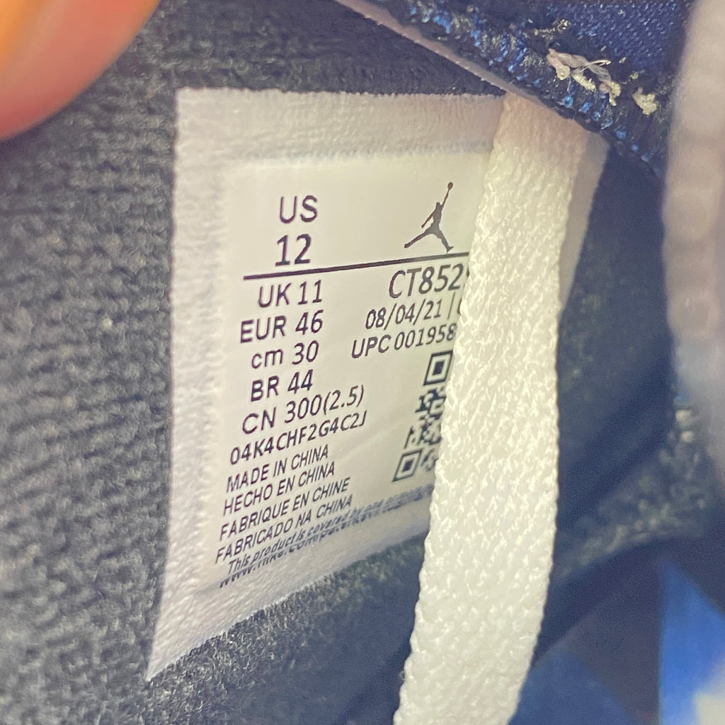 Air Jordan 6 Retro "Unc" 2022 New Size 12