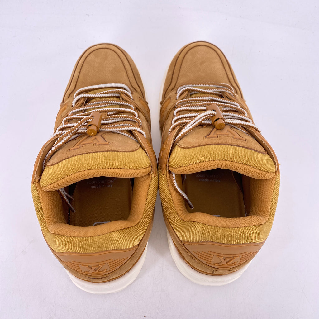 Louis Vuitton Trainer Maxi "Beige Nubuck"  Used Size 8LV