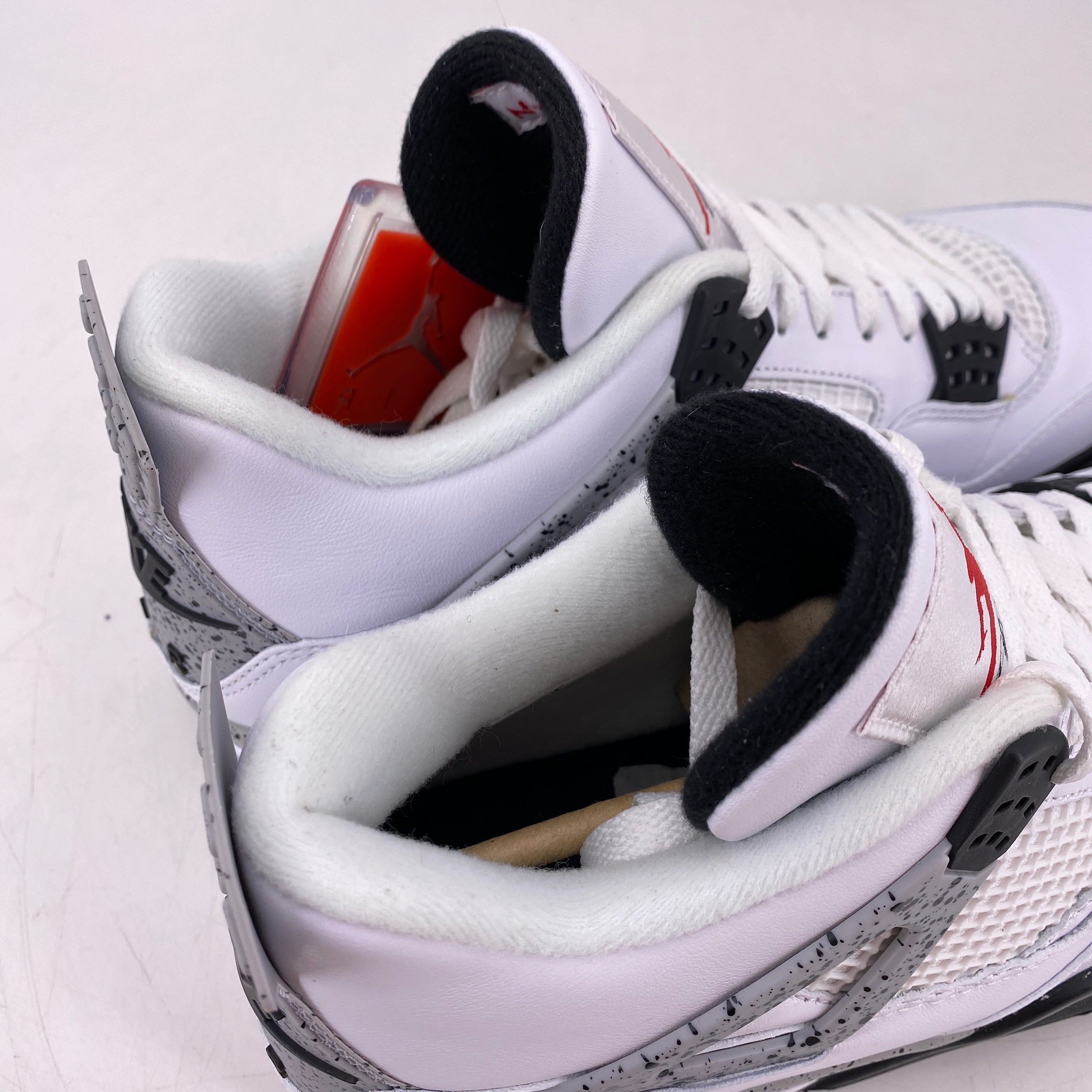 Air Jordan 4 Retro &quot;White Cement&quot; 2016 New Size 10.5