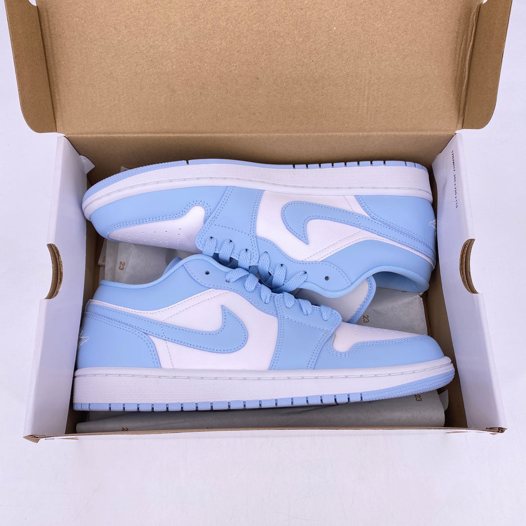 Air Jordan (W) 1 Low "Ice Blue" 2022 New Size 11.5W