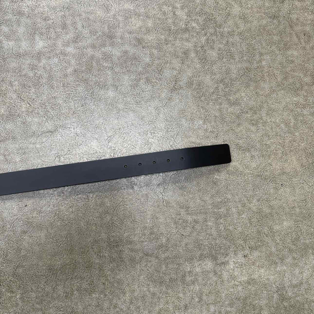 Gucci Belt "SILVER BUCKLE" New Black Size 48