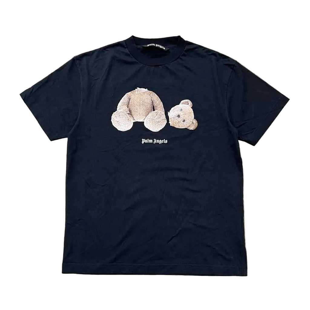 Palm Angels T-Shirt "TEDDY BEAR" Black Used Size XL