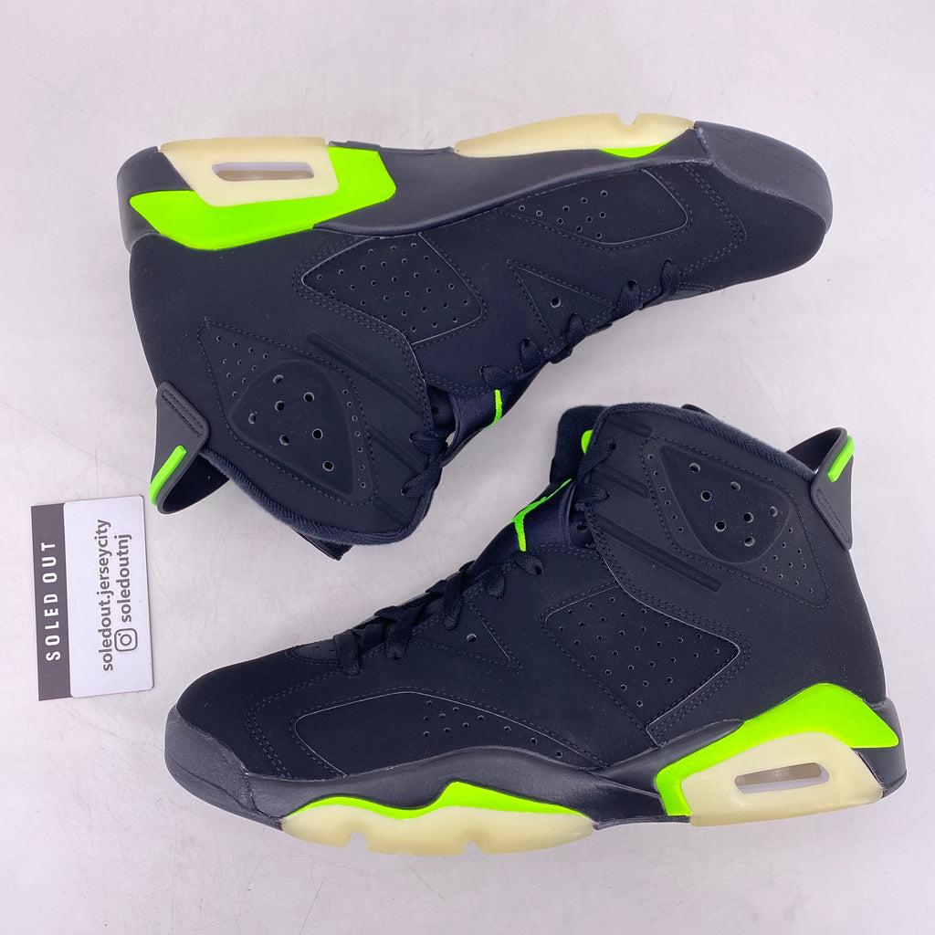 Air Jordan 6 Retro "Electric Green" 2021 New Size 10.5