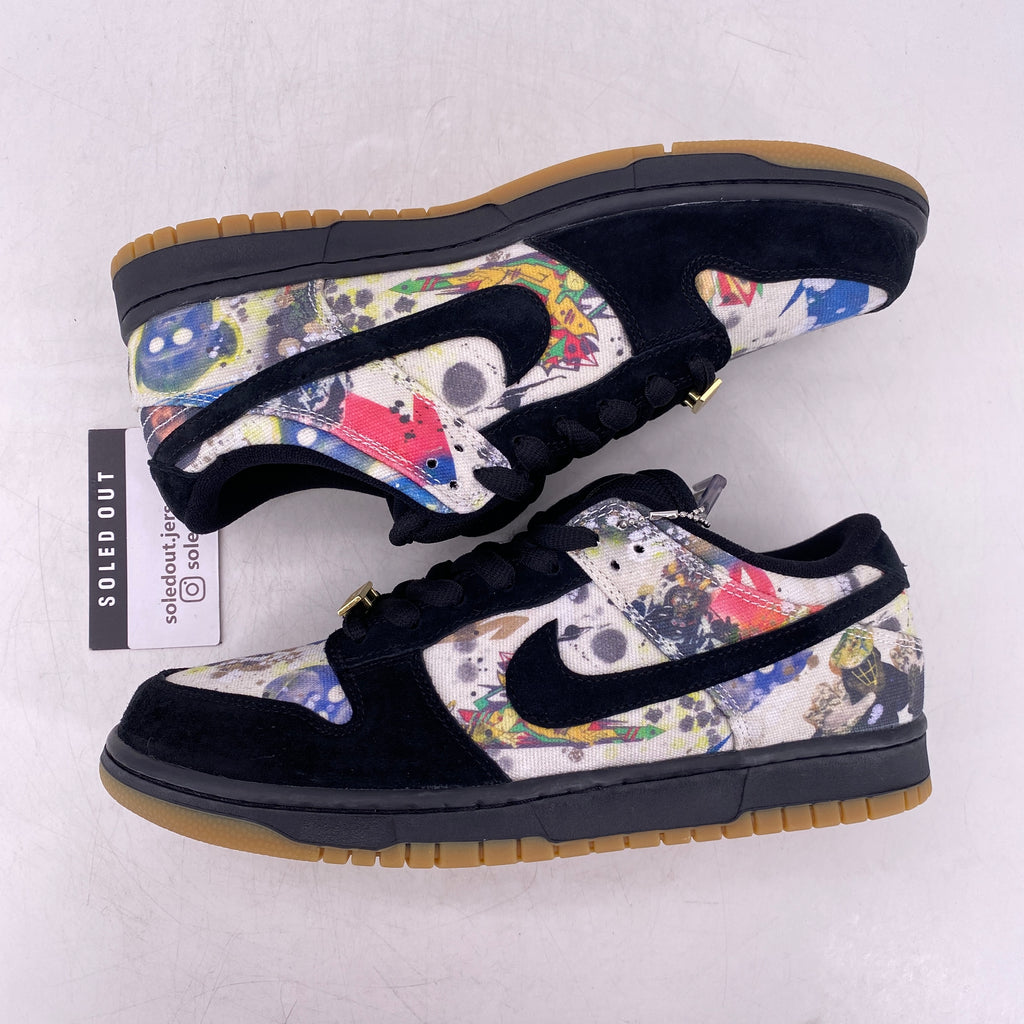 Nike SB Dunk Low "Supreme Rammellzee" 2023 New Size 9.5