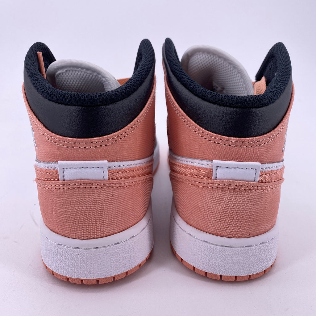 Air Jordan 1 Mid (GS) "Light Madder Root" 2022 New Size 4.5Y