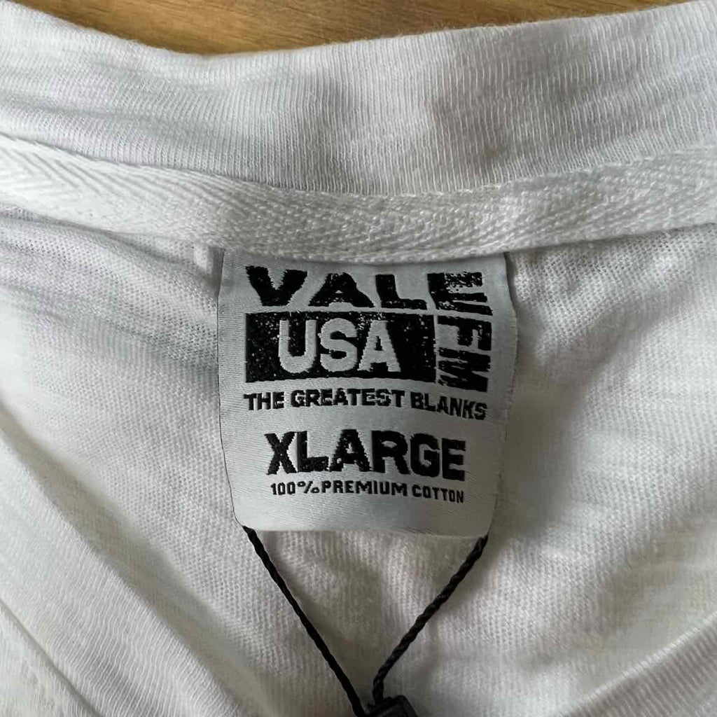 Vale T-Shirt "FUTBAL" White New Size XL