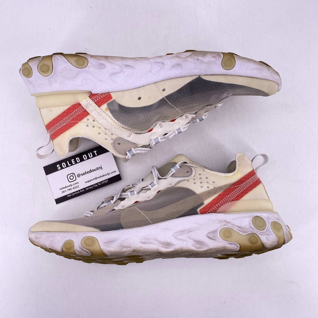 Nike React Element 87 "Sail Light" 2018 Used Size 9