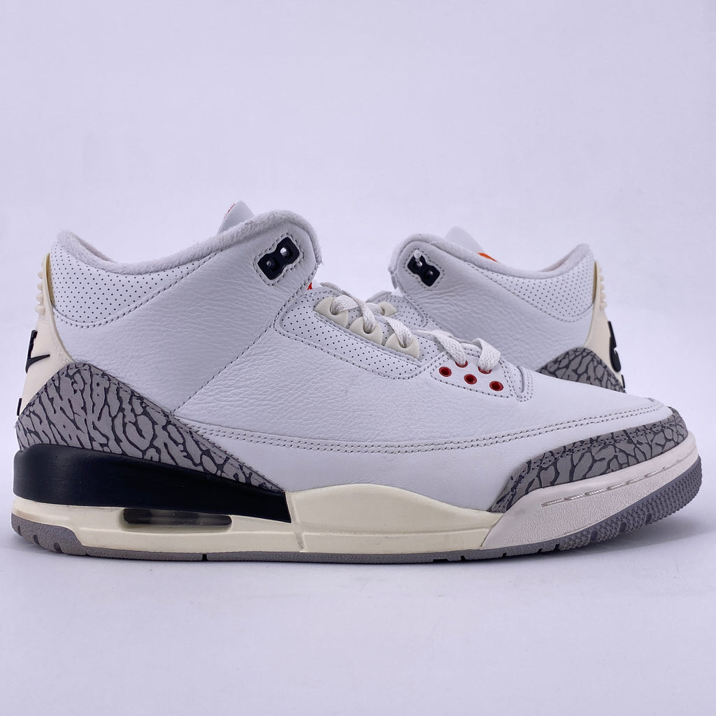 Air Jordan 3 Retro "White Cement Reimagined" 2023 Used Size 11.5