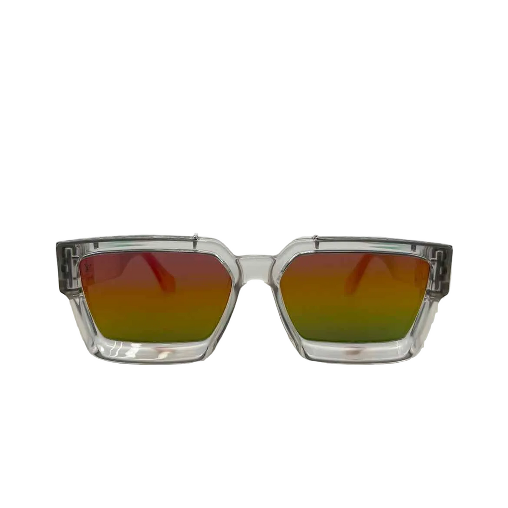 Louis Vuitton Sunglasses "MILLIONAIRE 1.1" Used Silver Size OS