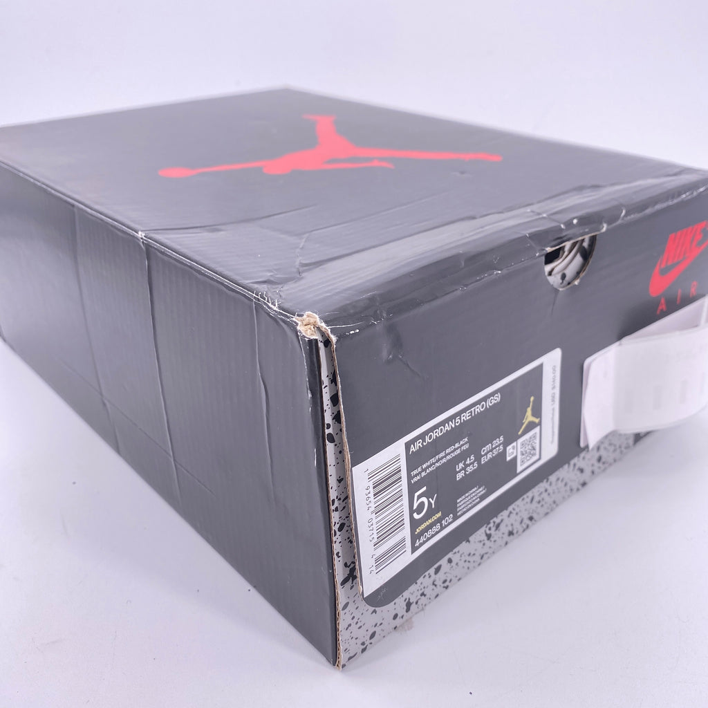 Air Jordan (GS) 5 Retro "Fire Red" 2020 New Size 5Y