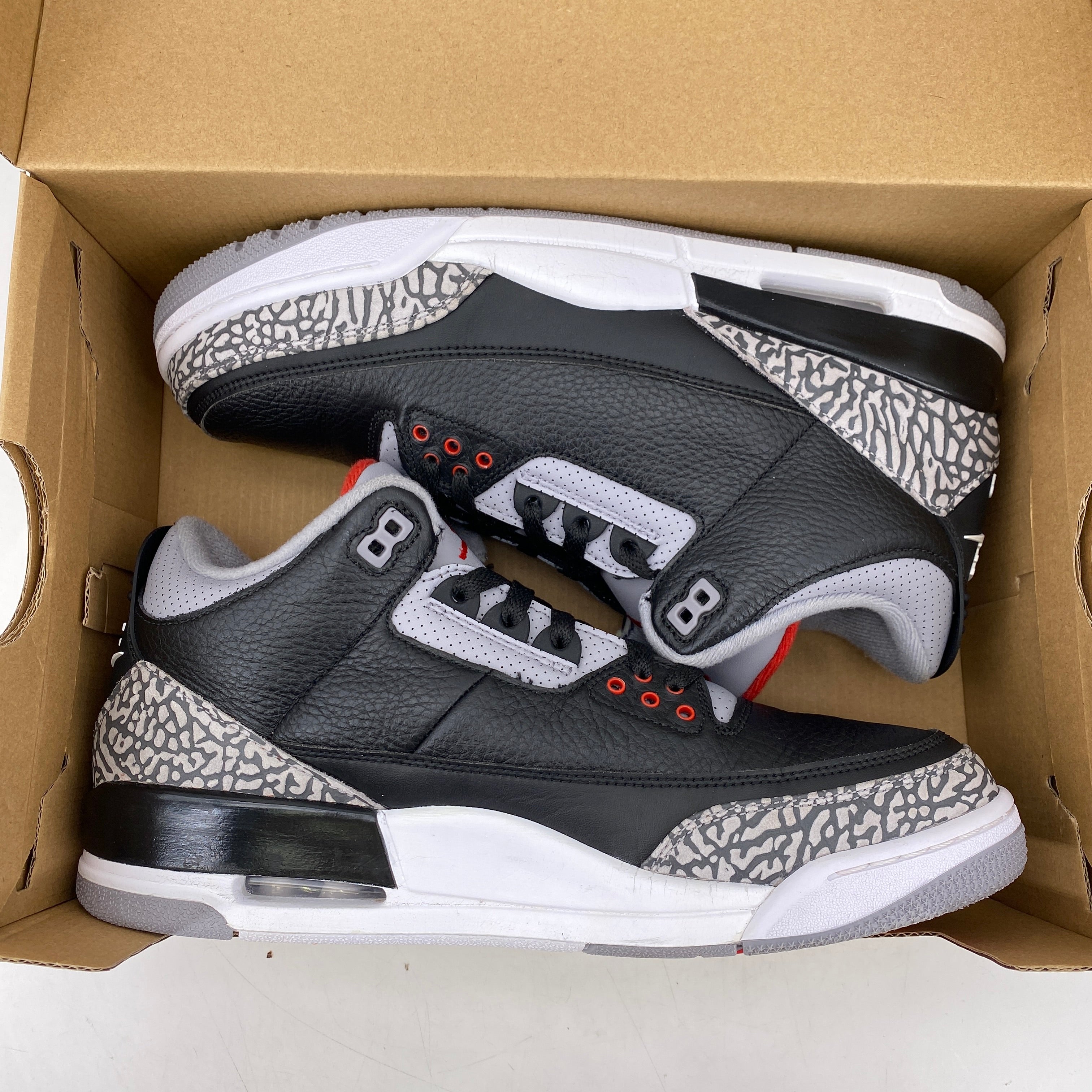 Air Jordan 3 Retro &quot;Black Cement&quot; 2018 Used Size 11
