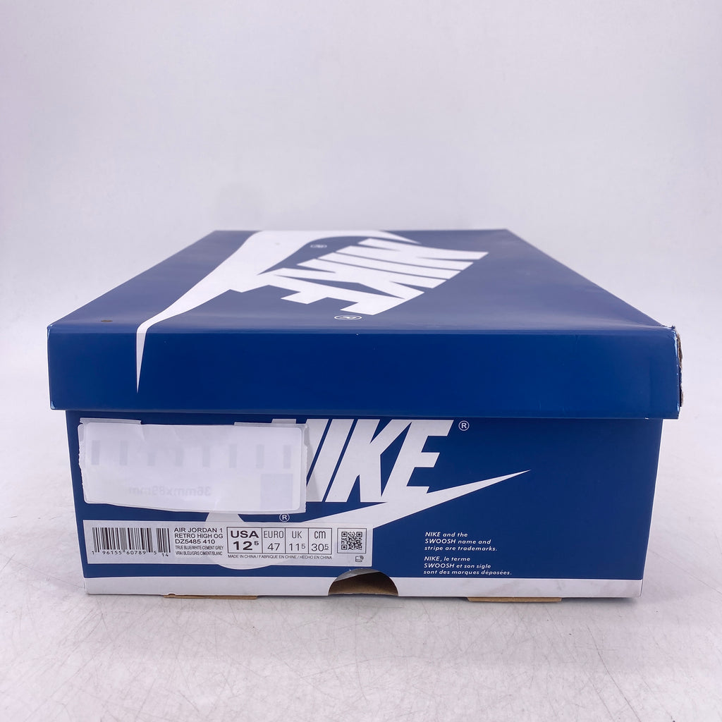 Air Jordan 1 Retro High OG "True Blue" 2023 New Size 12.5