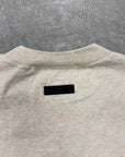 Fear of God Long Sleeve "ESSENTIALS" Gold Heather New Size L