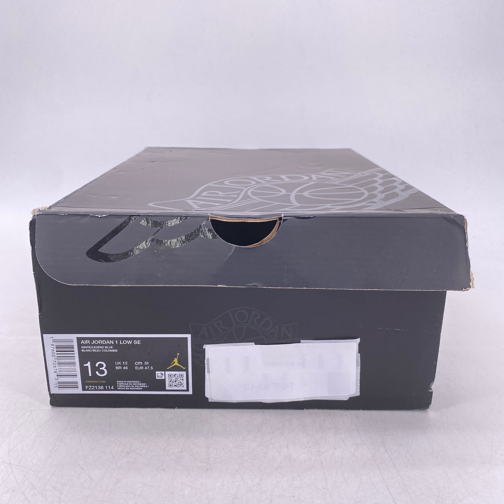 Air Jordan 1 Low "White Legend Blue" 2024 Used Size 13