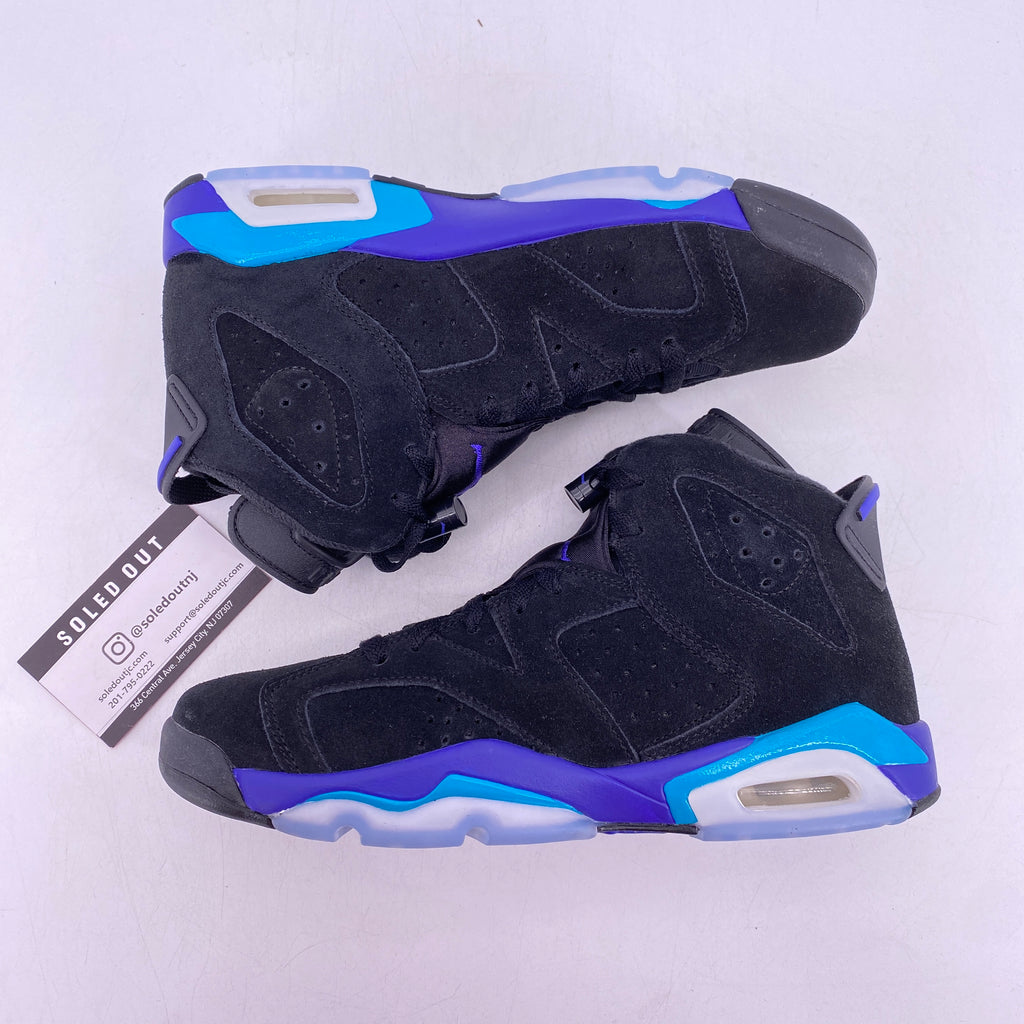 Air Jordan (GS) 6 Retro "Aqua" 2023 New Size 6.5Y