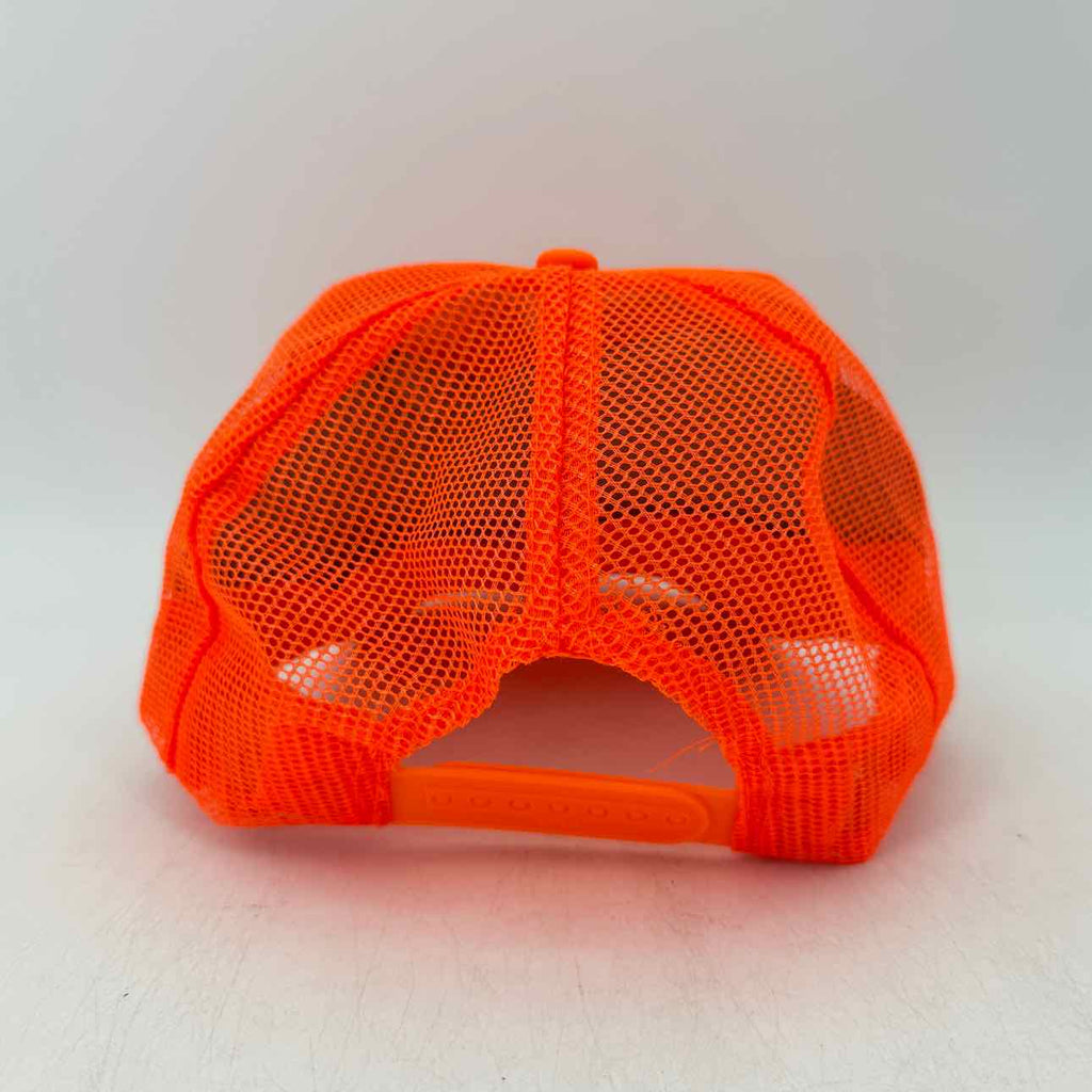 OFF-WHITE Trucker Hat "FIGURES OF SPEECH" New Orange Size OS