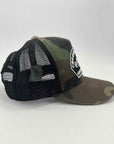 Chrome Hearts Trucker Hat "KING TACO" Used Camo Size OS