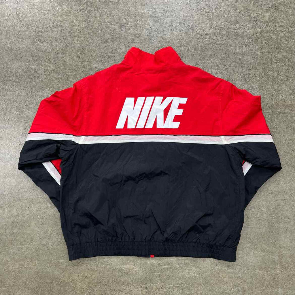 Nike Track Jacket "BLACK RED" BLACK RED Used Size XL