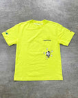 Chrome Hearts T-Shirt "MATTY BOY LINK" Neon Used Size M