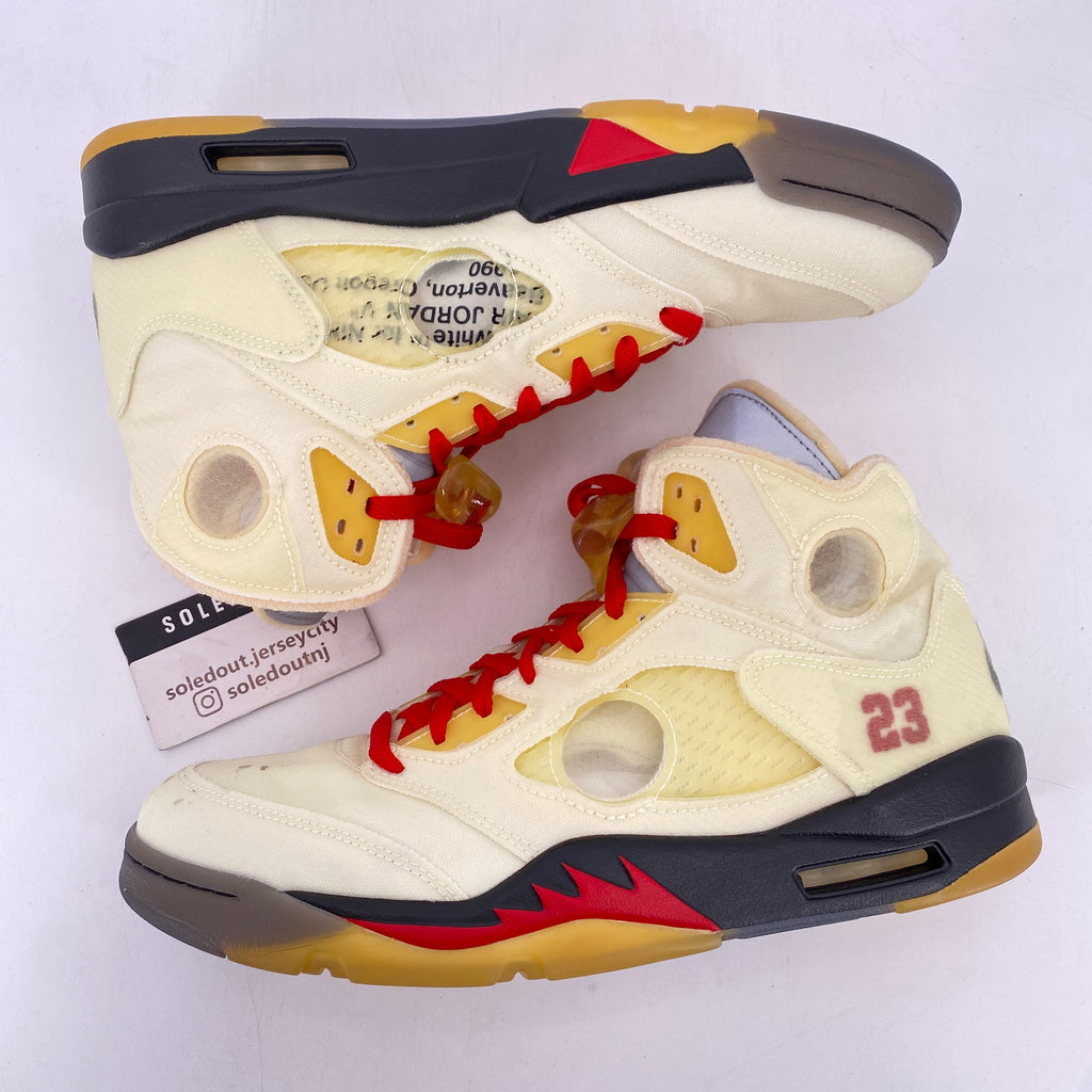 Air Jordan 5 Retro "Ow Sail" 2020 Used Size 10.5