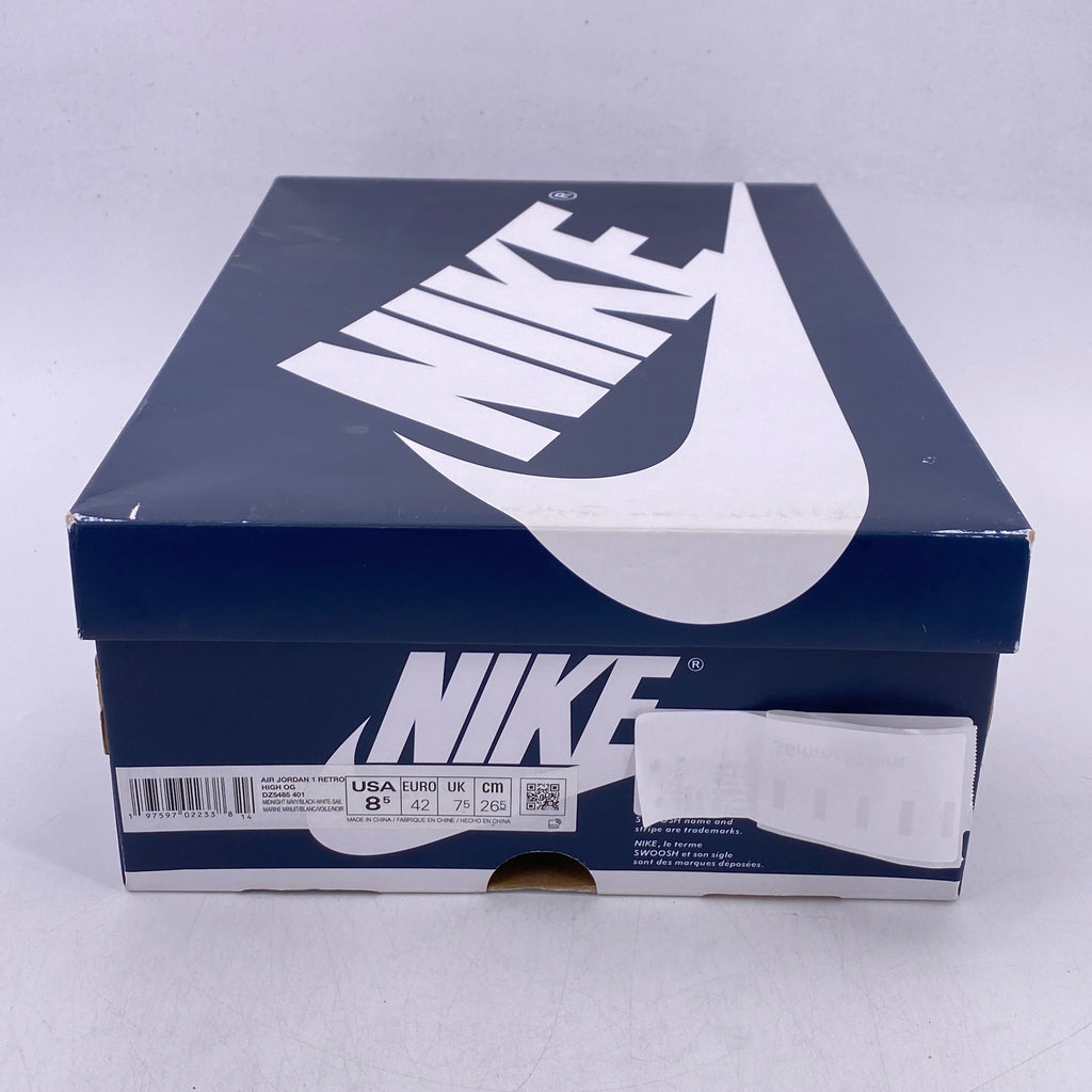 Air Jordan 1 Retro High "Midnight Navy" 2024 Used Size 8.5