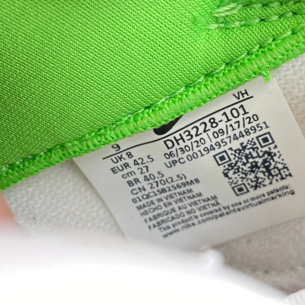 Nike SB Dunk Low "Supreme Mean Green" 2021 Used Size 9