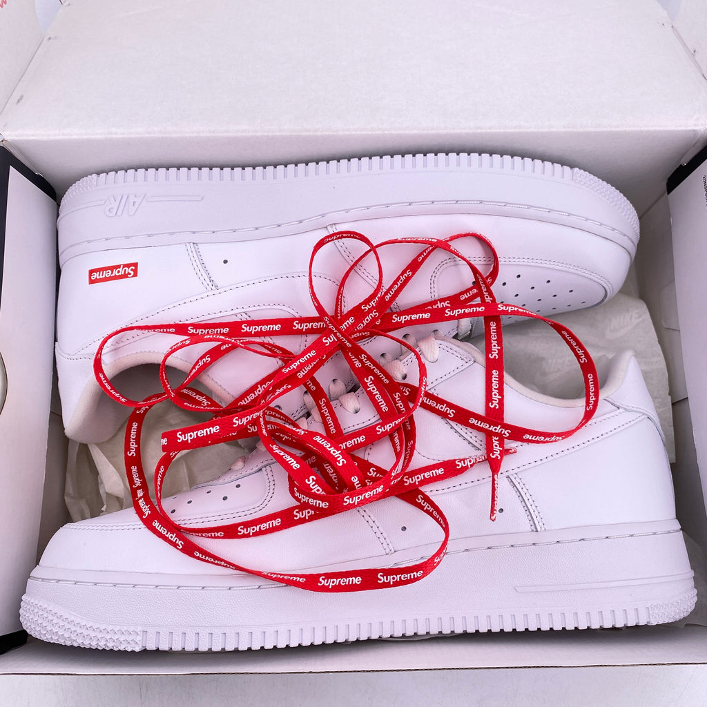 Nike Air Force 1 Low "Supreme White" 2020 New Size 10.5