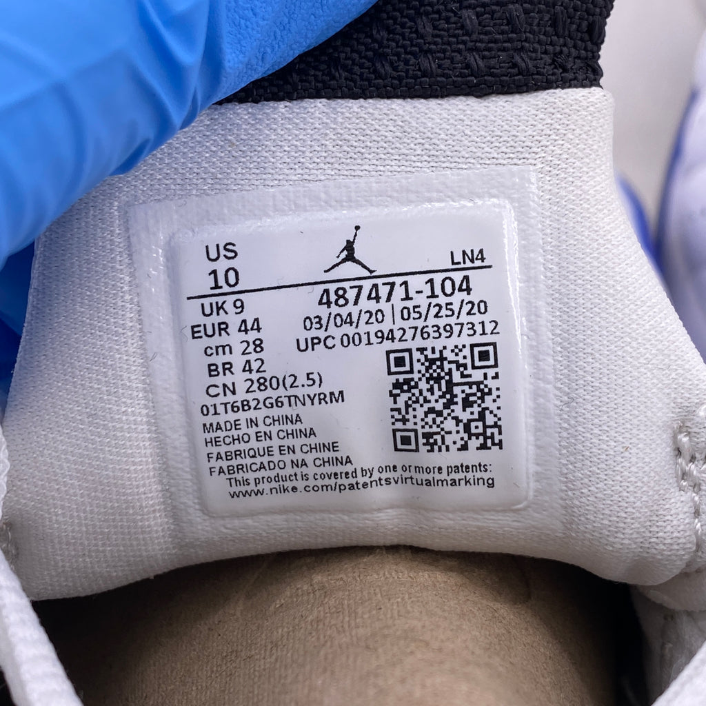 Air Jordan 14 Retro "White Hyper Royal" 2020 New Size 10