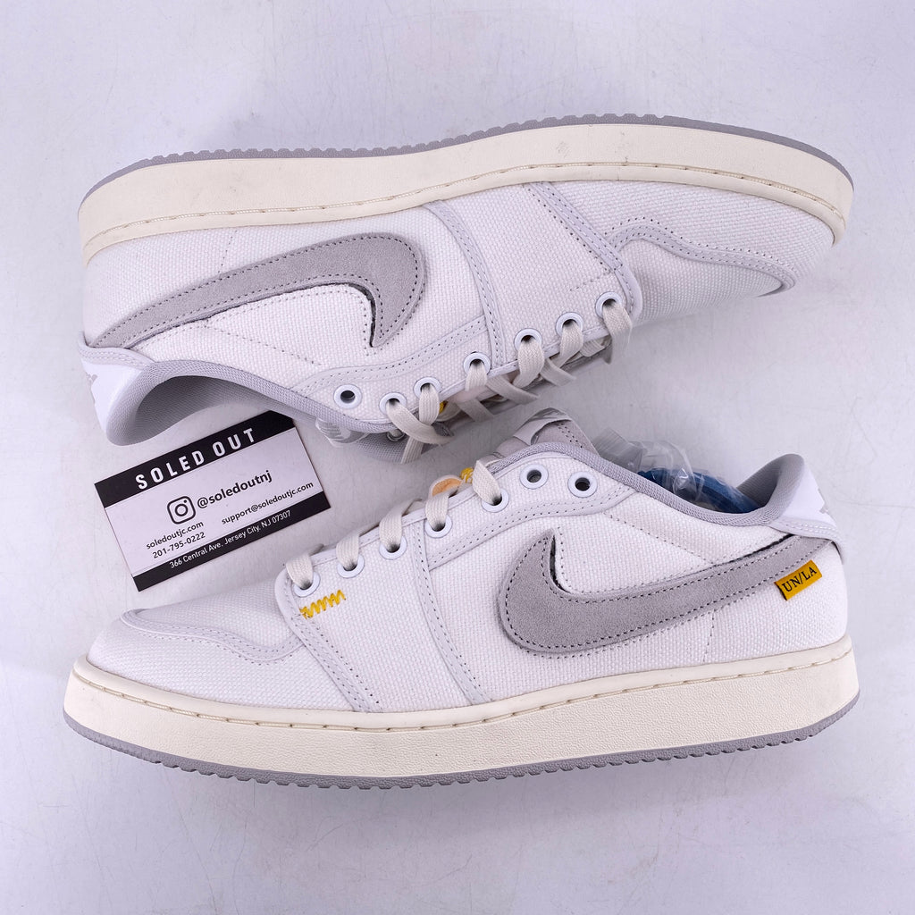 Air Jordan 1 Retro AJKO Low "Union White Canvas" 2023 New Size 10.5