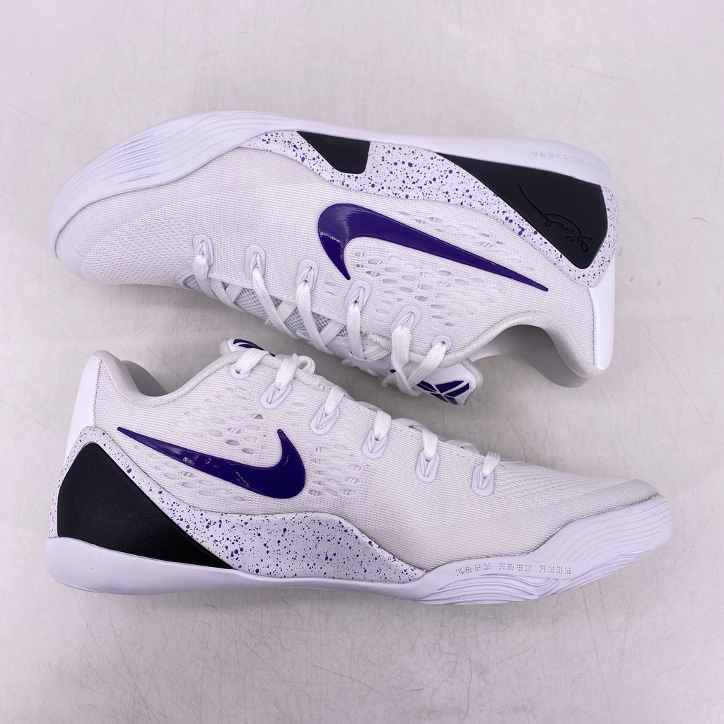 Nike Kobe 9 Elite Low Protro "White Court Purple" 2025 New Size 8.5