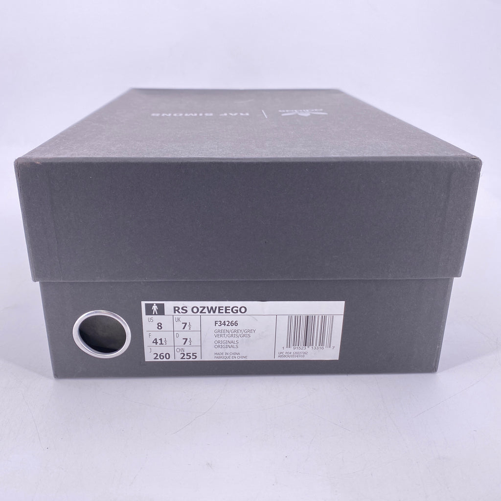 Raf Simons Ozweego "Green Grey" 2018 New Size 8