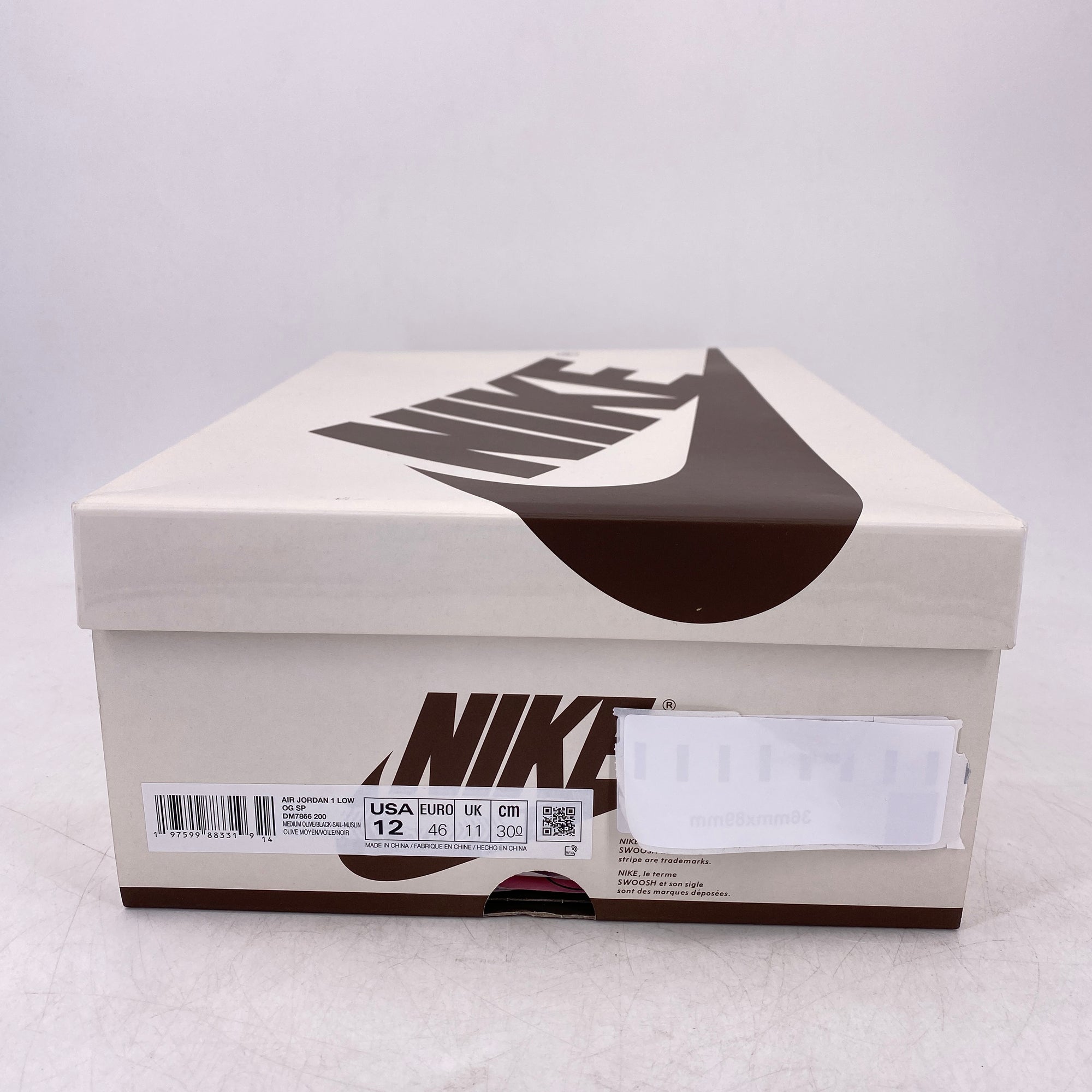 Air Jordan 1 Low &quot;Medium Olive&quot; 2025 New Size 12