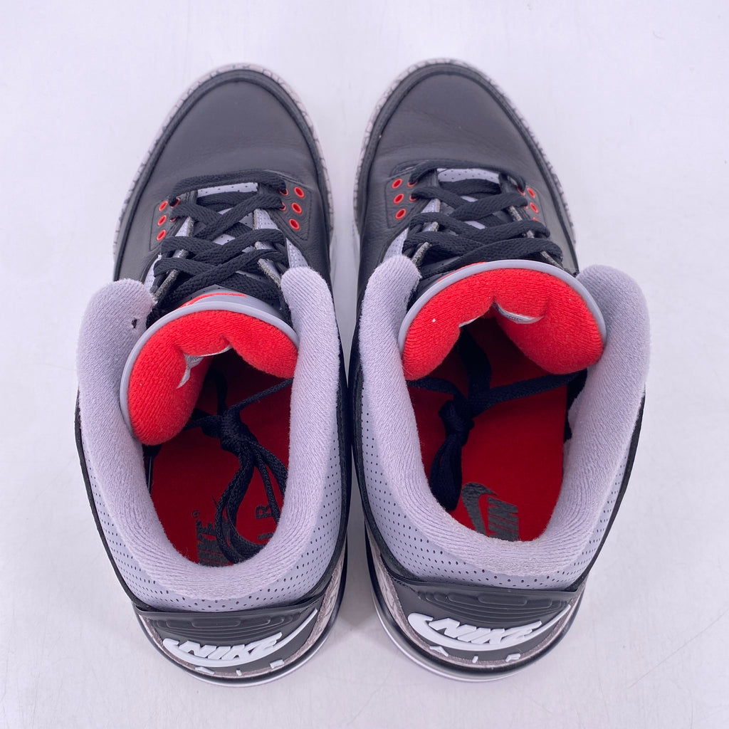 Air Jordan 3 Retro "Black Cement" 2024 Used Size 10.5
