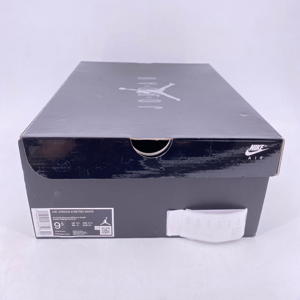 Air Jordan 8 Retro "Winterized Gunsmoke" 2023 Used Size 9.5
