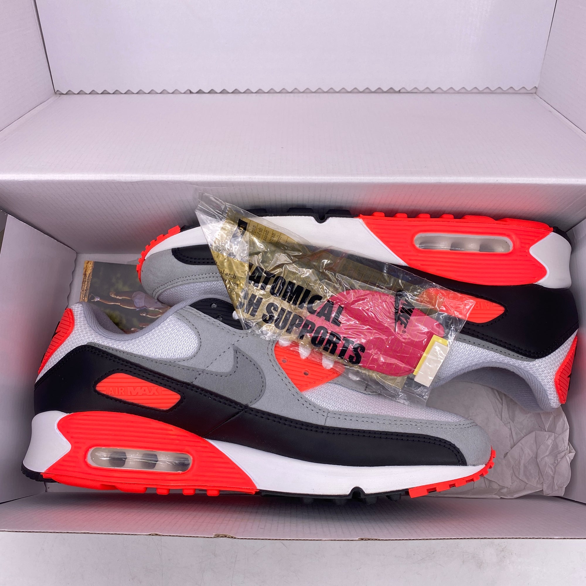 Nike Air Max 90 &quot;Infrared&quot; 2020 New Size 11.5