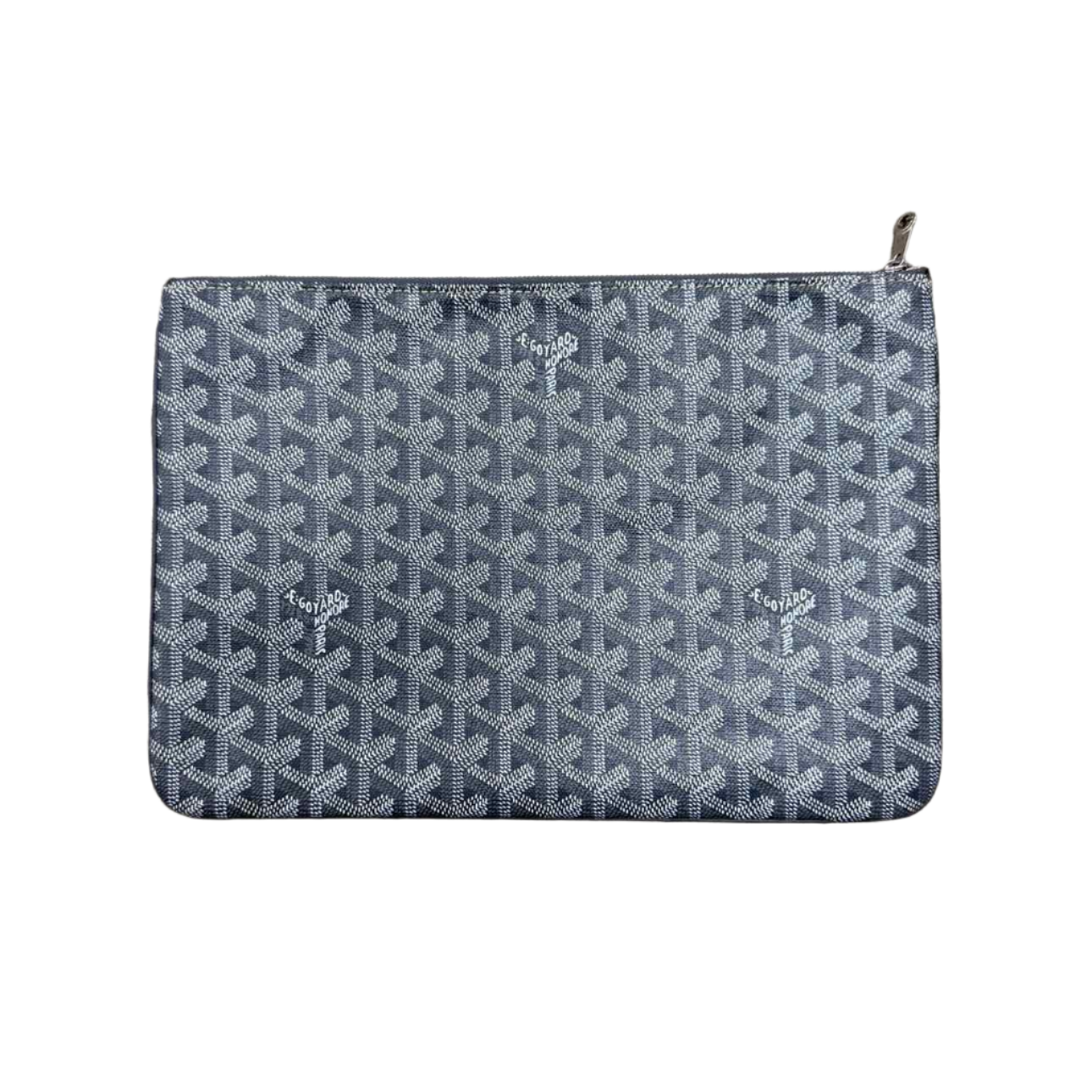 Goyard Pouch &quot;SENAT&quot; Used Grey Size OS