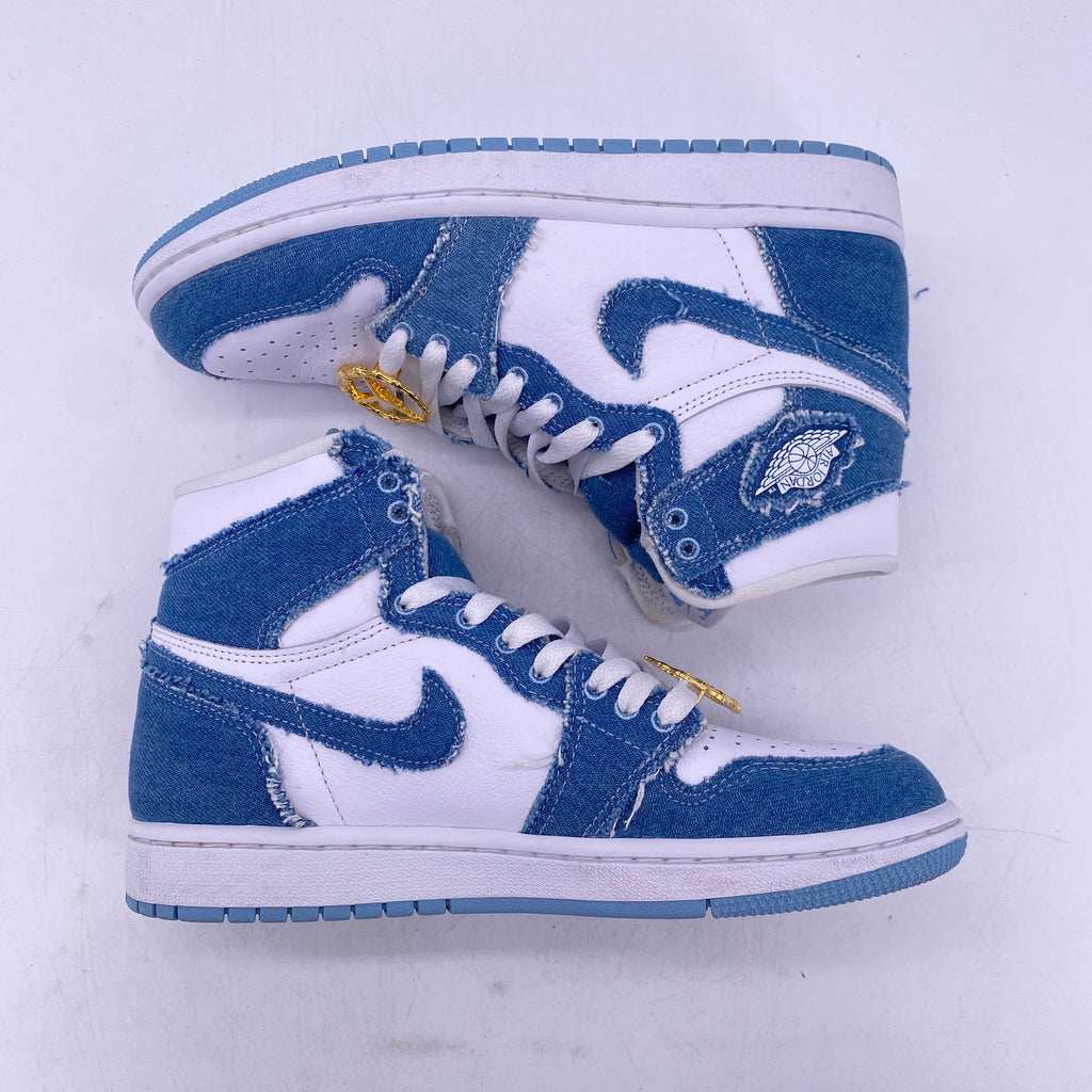 Air Jordan (W) 1 High "Denim" 2022 Used Size 7.5W