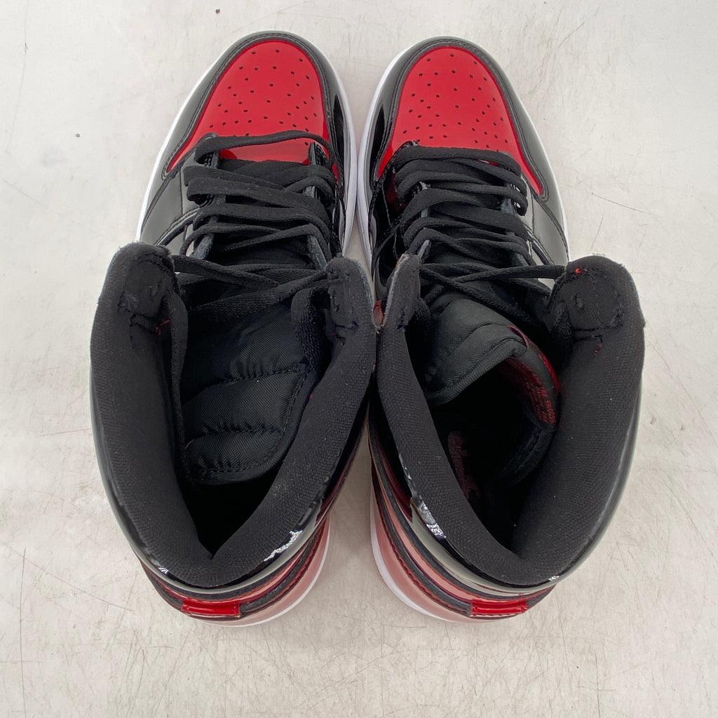 Air Jordan 1 Retro High OG "Patent Bred" 2021 Used Size 10.5
