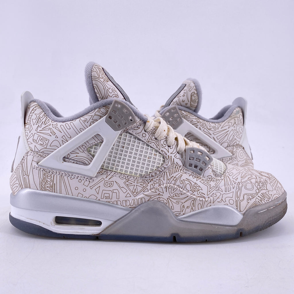 Air Jordan 4 Retro "30Th Anniversary Laser" 2015 Used Size 9