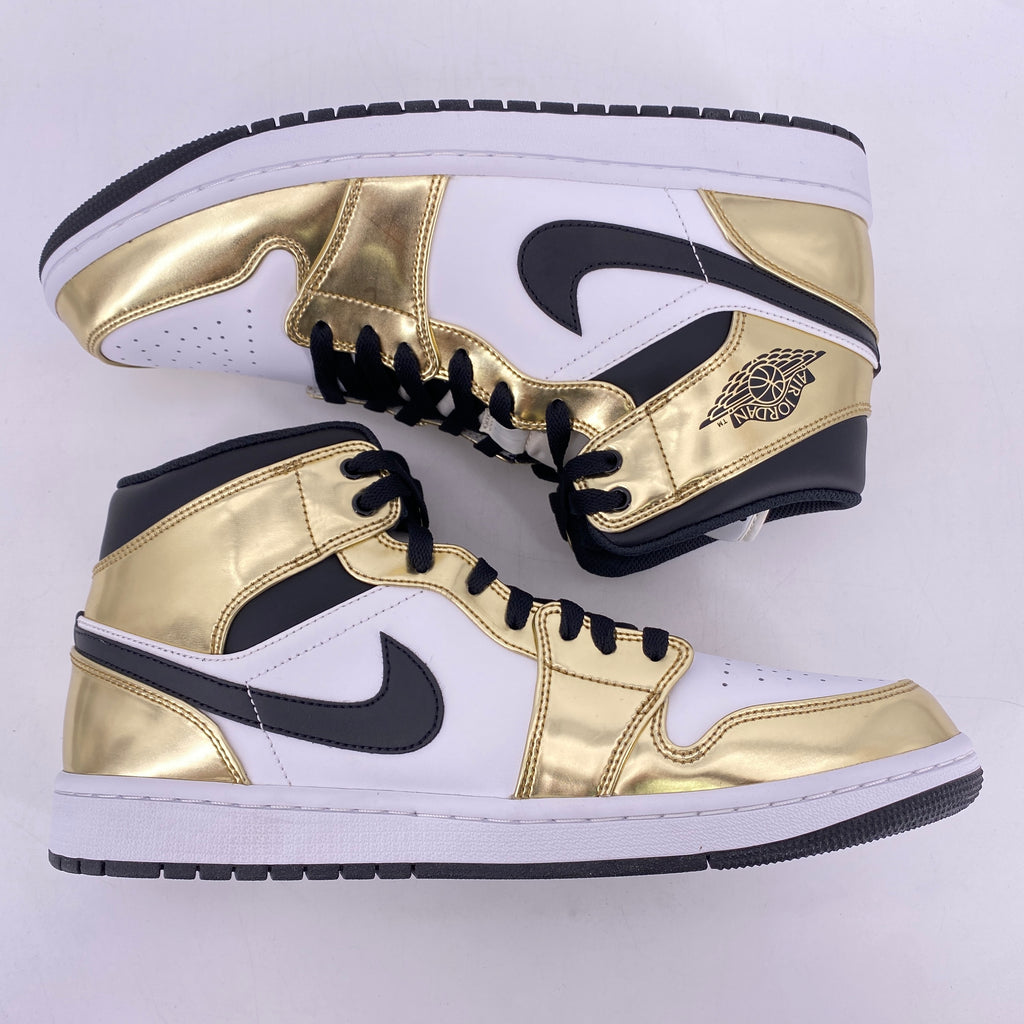 Air Jordan 1 Mid "Metallic Gold" 2020 New Size 11