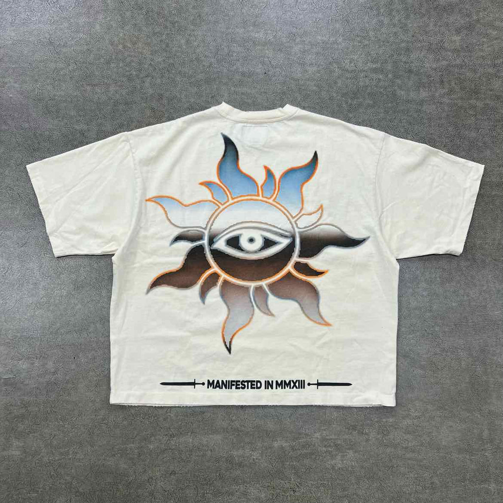 Godspeed T-Shirt "VIRTUOSO" Cream Used Size M