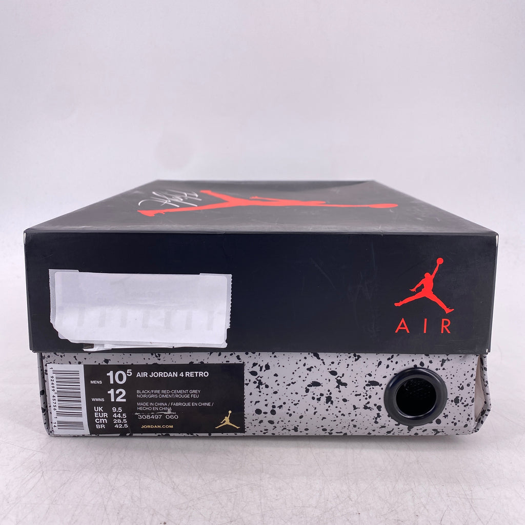 Air Jordan 4 Retro "Bred" 2019 Used Size 10.5