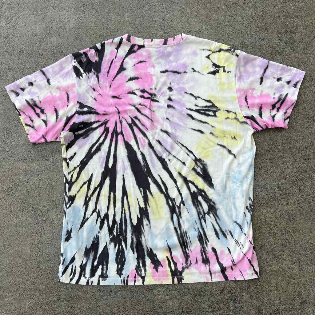 Celine T-Shirt "TIE DYE" Purple Used Size S