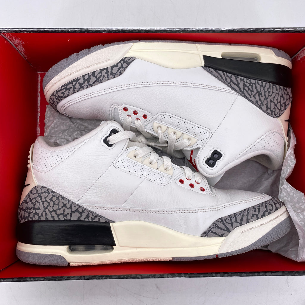 Air Jordan 3 Retro "White Cement Reimagined" 2023 Used Size 10